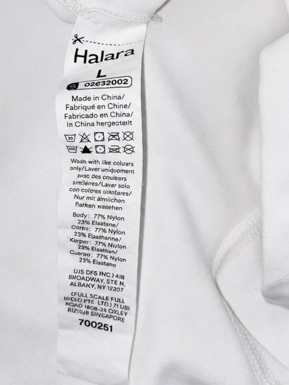 Halara Backless Easy Peezy Active Dress White L - Picture 6 of 6